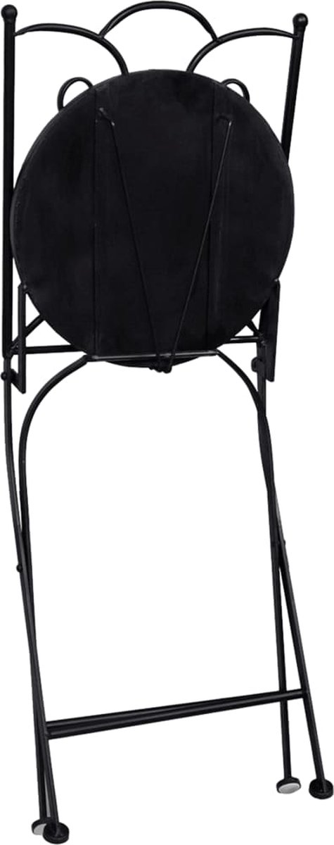 Vidaxl 3-delige Bistroset Mozaïek Keramische Tegel Terracottakleurig - Bruin