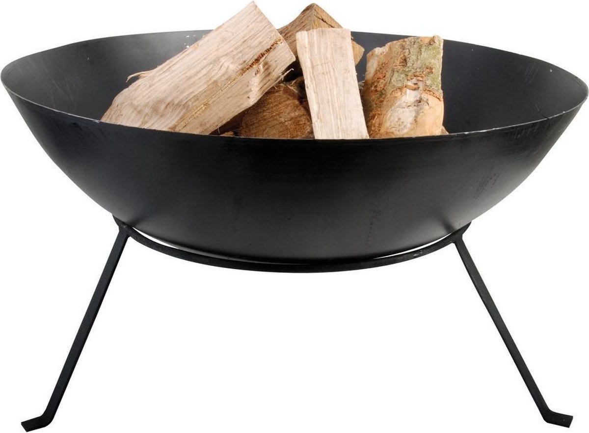Esschert Design Fancy Flames Vuurschaal - Zwart