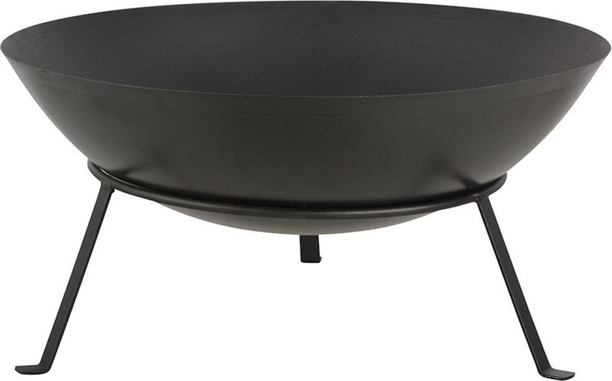 Esschert Design Fancy Flames Vuurschaal - Zwart