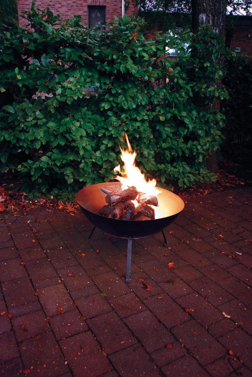 Esschert Design Fancy Flames Vuurschaal - Zwart