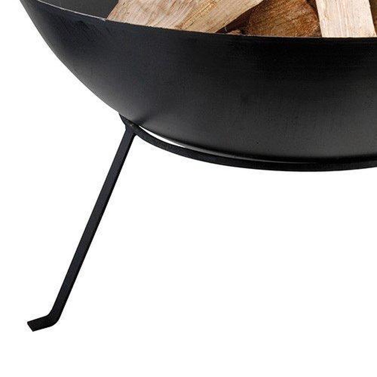 Esschert Design Fancy Flames Vuurschaal - Zwart