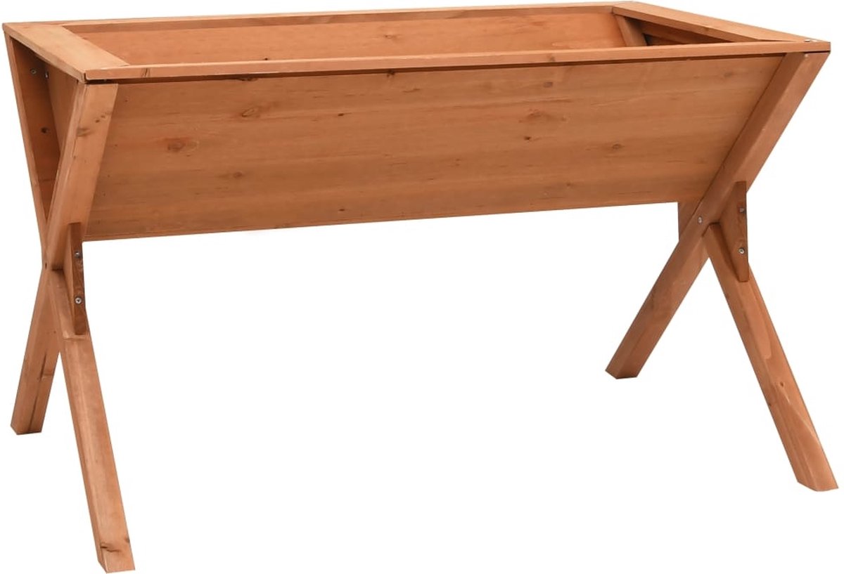 Vidaxl Plantenbak 90x55x56 Cm Vurenhout - Bruin