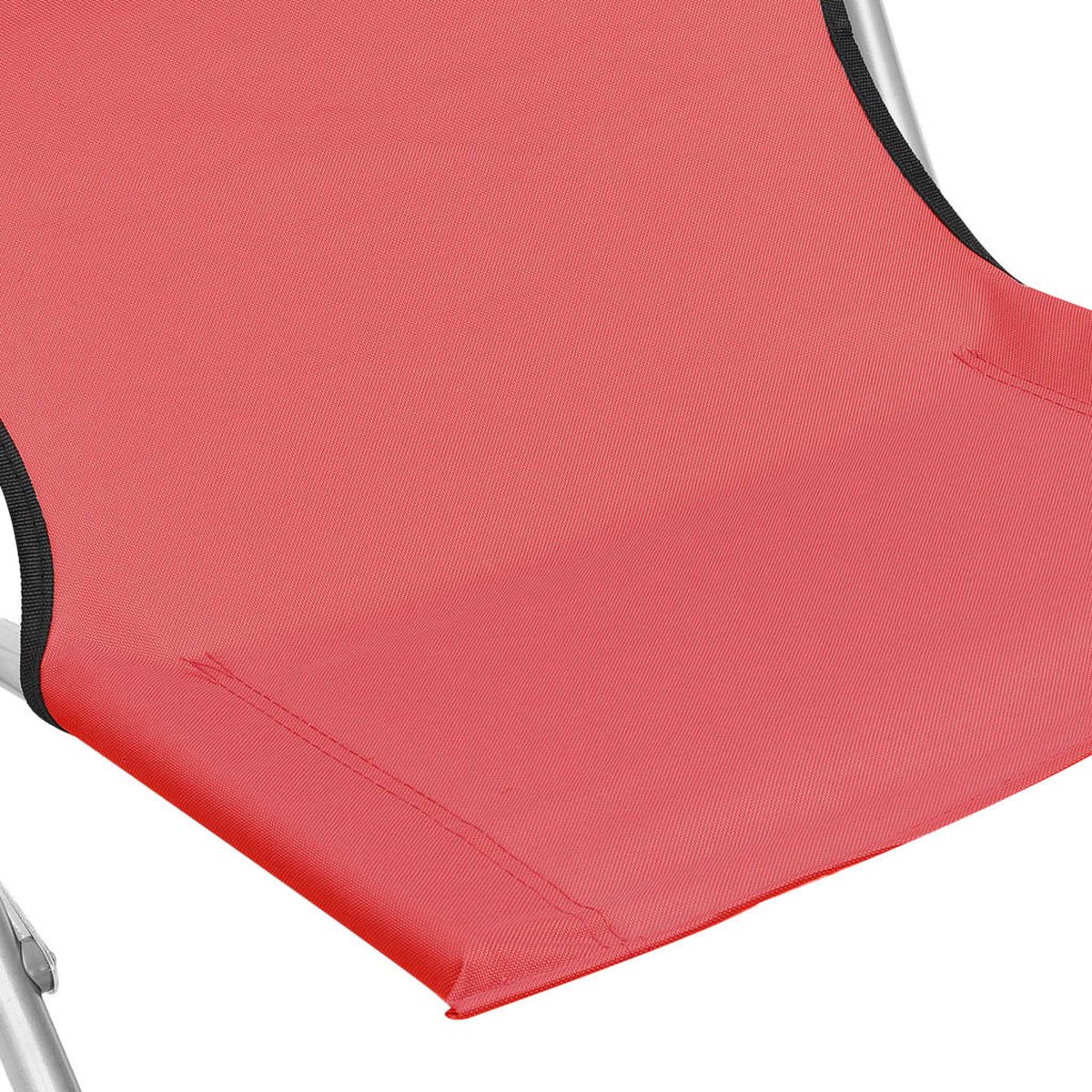 Vidaxl Strandstoelen 2 St Inklapbaar Stof - Rood