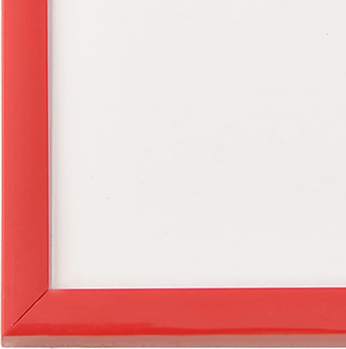 Vidaxl Fotolijsten 3 St Voor Wand Of Tafel 13x18 Cm Mdf - Rood