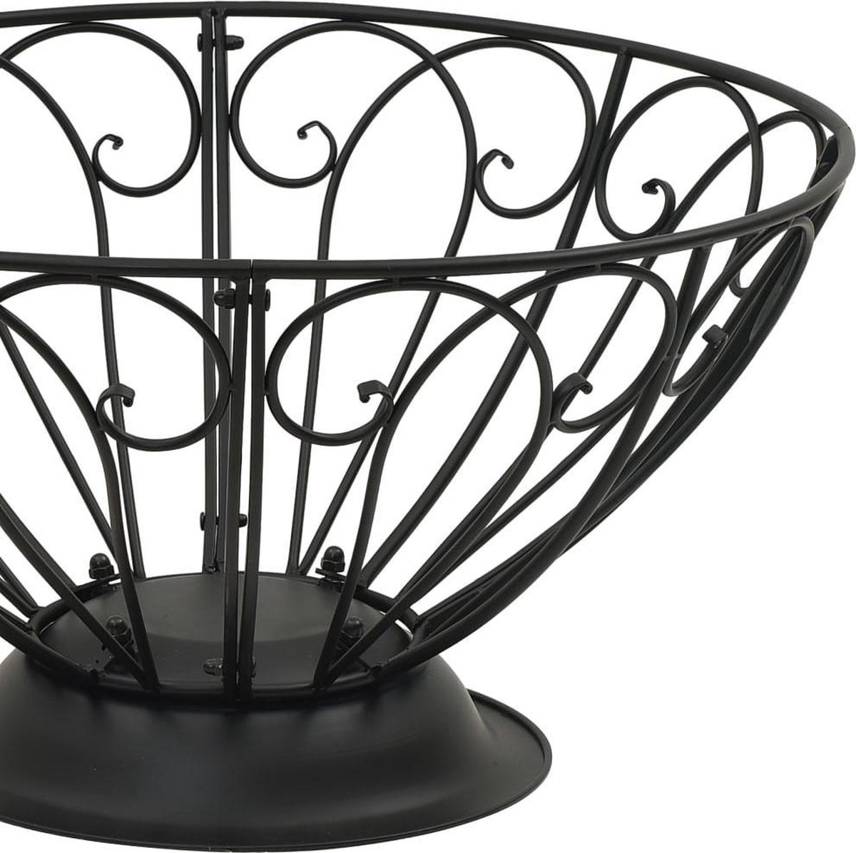 Vidaxl Vuurplaats Met Pook Xxl 75 Cm Staal - Zwart