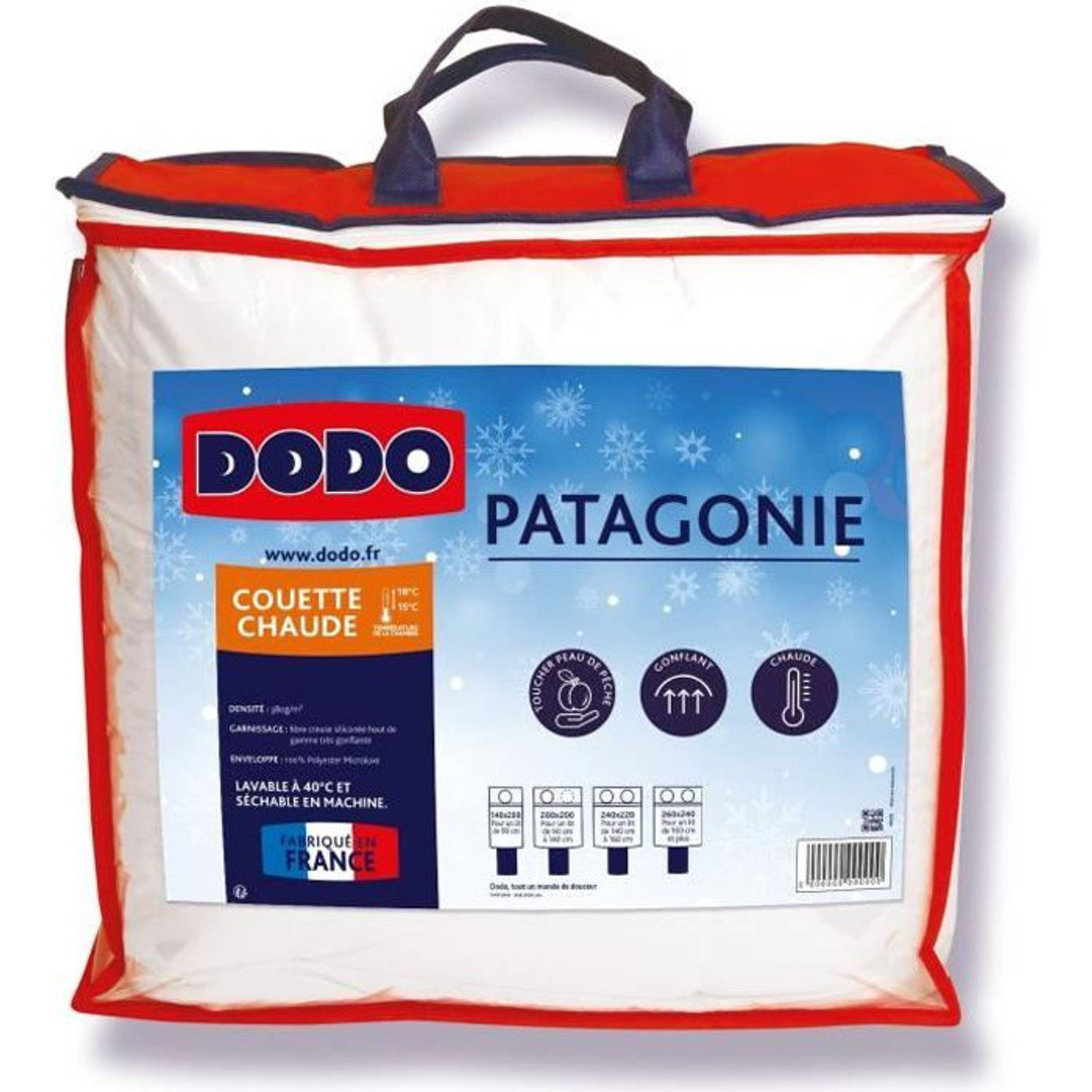 Dodo Patagonia Warm Dekbed - 220x240 Cm - Wit