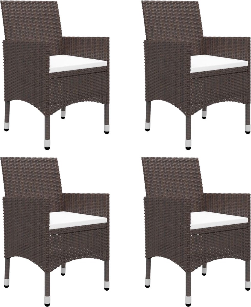 Vidaxl 5-delige Tuinset - Bruin