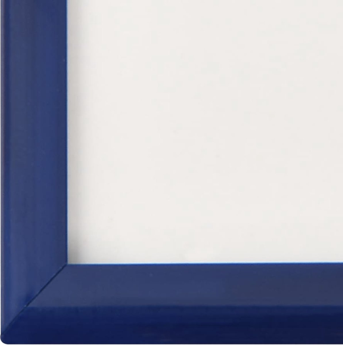 Vidaxl Fotolijsten 3 St Voor Wand Of Tafel 15x21 Cm Mdf - Blauw