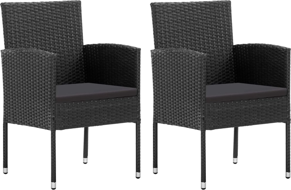 Vidaxl 3-delige Tuinset - Zwart