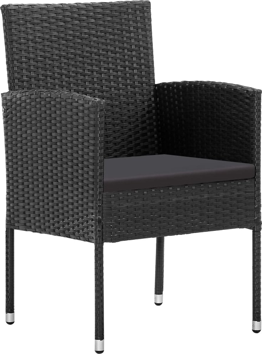 Vidaxl 3-delige Tuinset - Zwart