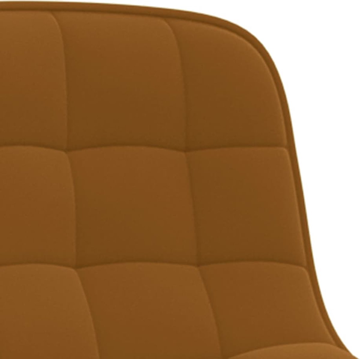 Vidaxl Eetkamerstoelen Draaibaar 4 St Fluweel - Bruin