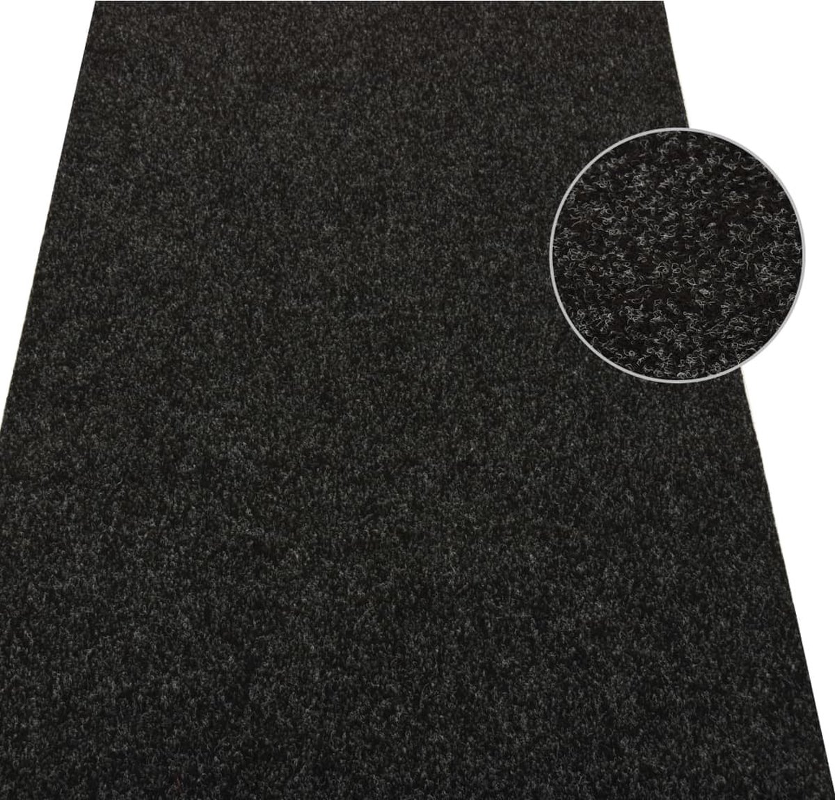 Vidaxl Kunstgras Met Noppen 2x1,33 M Antraciet
