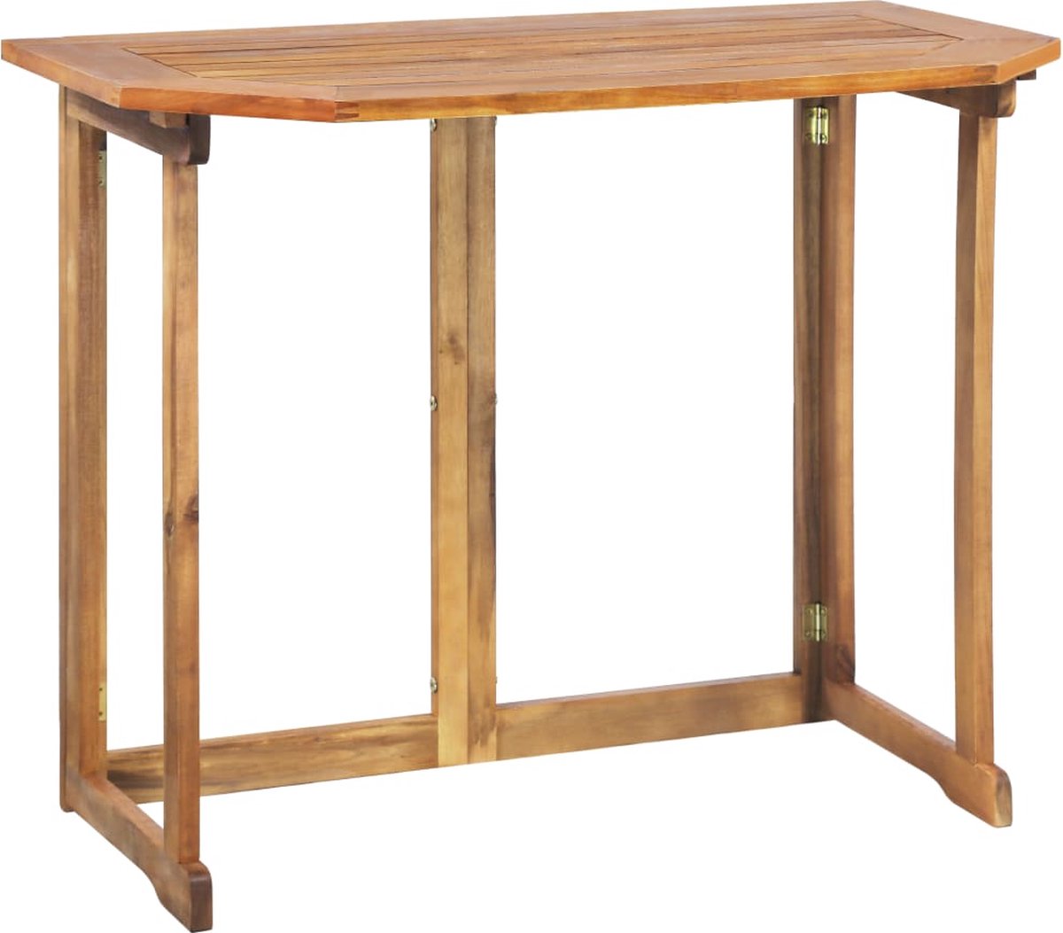 Vidaxl 4-delige Bistroset Massief Acaciahout - Bruin