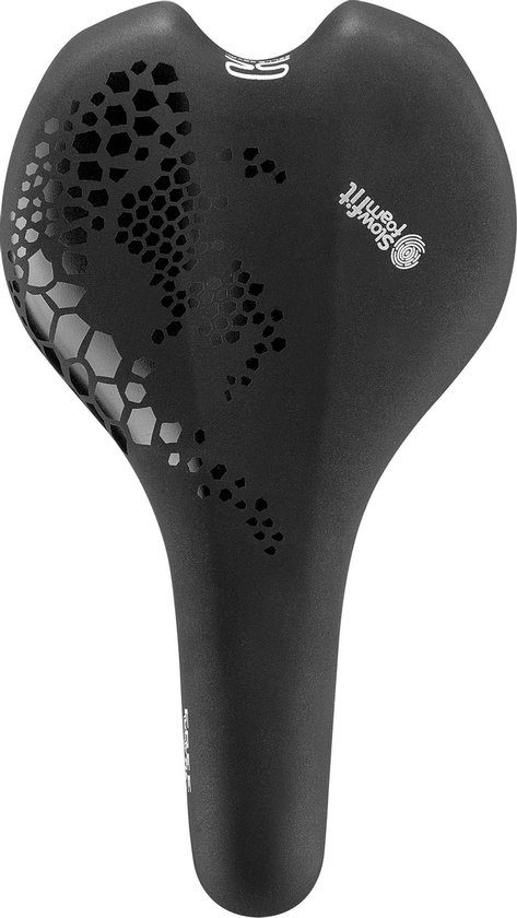Selle Royal Zadel Freeway Fit Athletic 280 X 158 Mm Unisex - Zwart