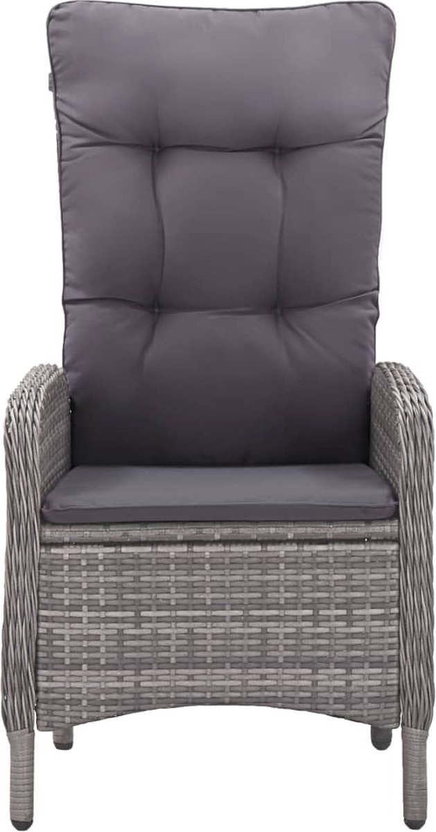 Vidaxl 3-delige Tuinset - Grijs