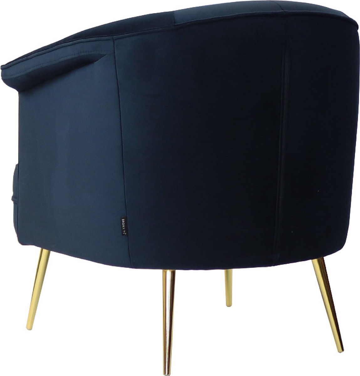 Bronx71 Stoel Babykamer Amy Velvet - Blauw