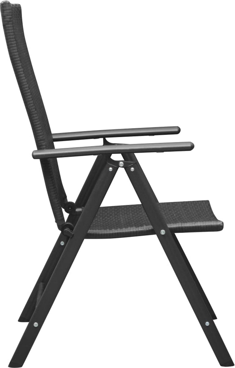 Vidaxl 3-delige Tuinset En Bruin - Zwart