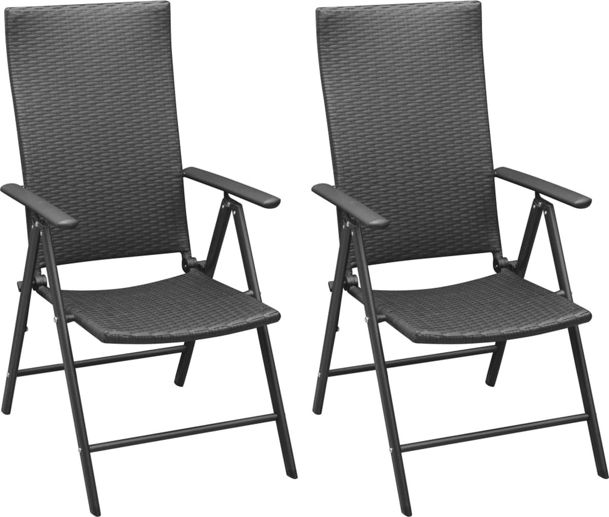 Vidaxl 3-delige Tuinset En Bruin - Zwart