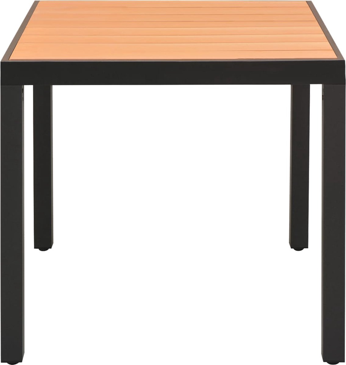 Vidaxl 3-delige Tuinset En Bruin - Zwart