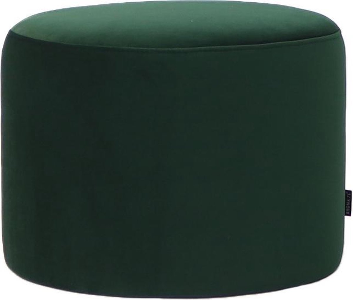 Bronx71 Velvet Poef Anna Donker - Groen