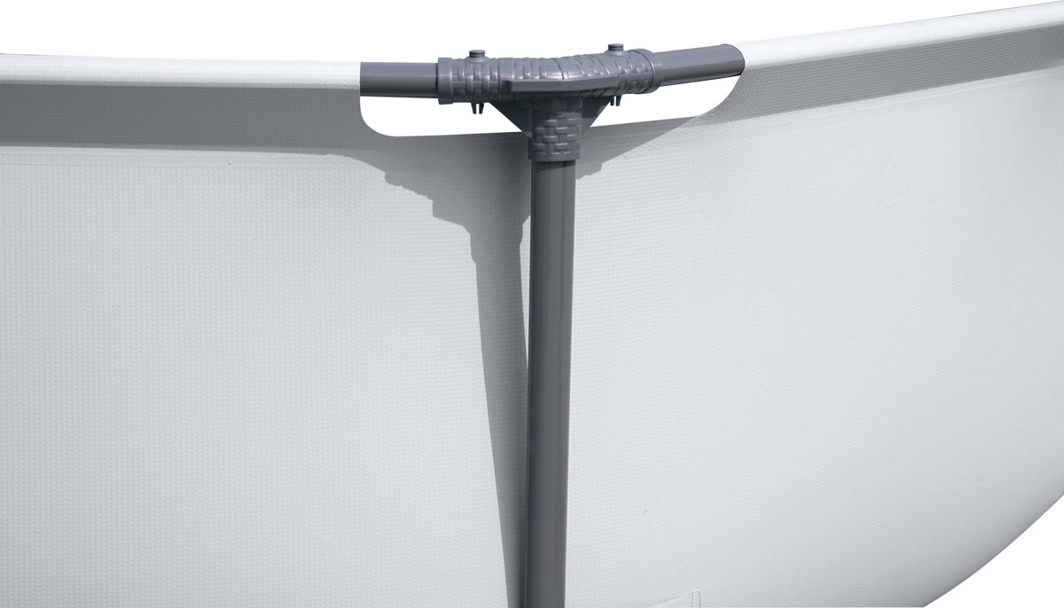 Bestway Steel Pro Max Zwembad - Ø 305 x 76 cm - Grijs