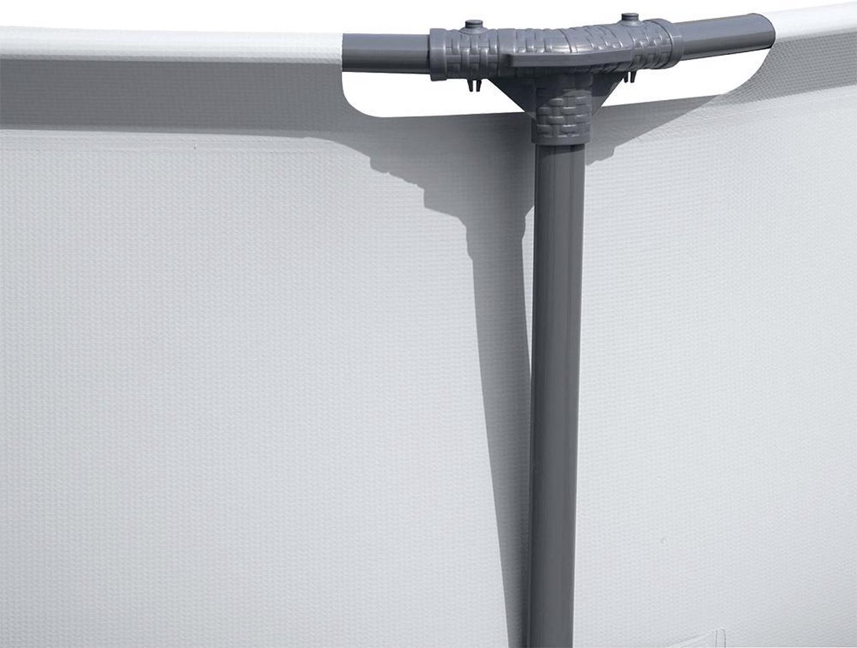 Bestway Steel Pro Max Zwembad - Ø 305 x 76 cm - Grijs