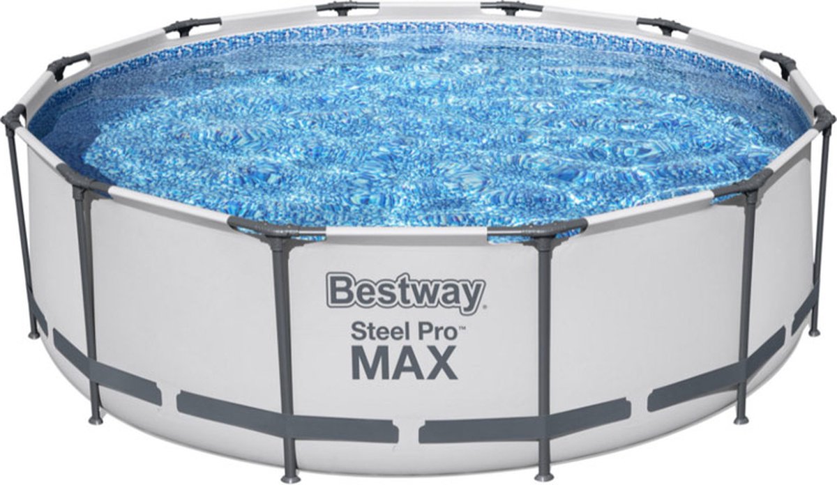 Bestway Steel Pro Max Zwembad - Ø 366 x 100 cm - Blauw