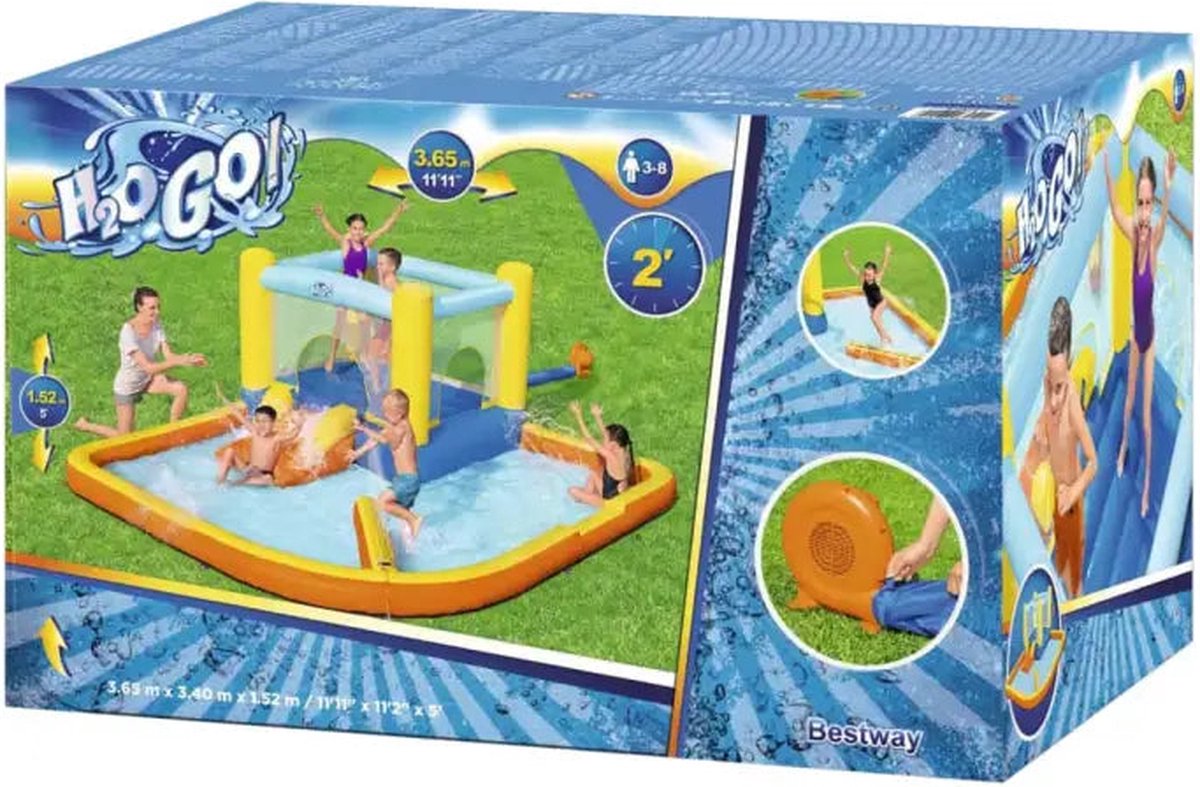 Bestway H2OGO! Waterpark Beach Bounce - 365 x 340 x 152 cm