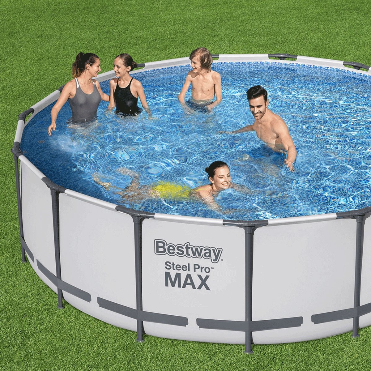 Bestway Zwembad Steel Pro Max Set Rond - 457 x 122 cm