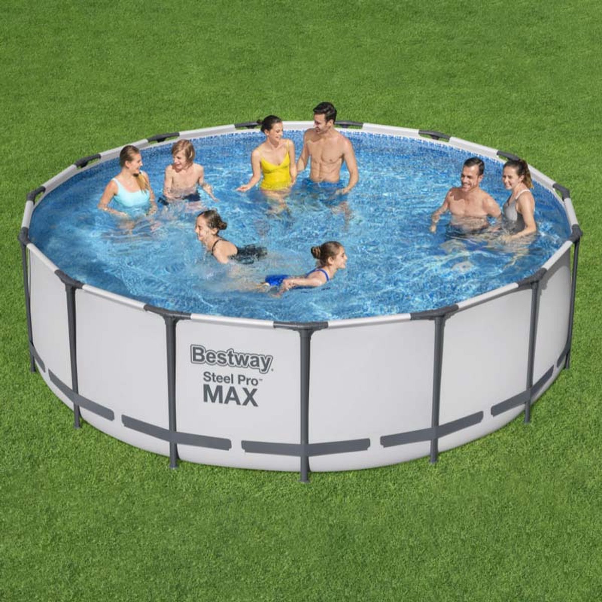 Bestway Zwembad Steel Pro Max Set Rond - 457 x 122 cm