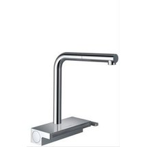 Hansgrohe Aquno Select M81 1-gats keukenkraan 250 2jet m. uittrekbare vuistdouche chroom 73836000