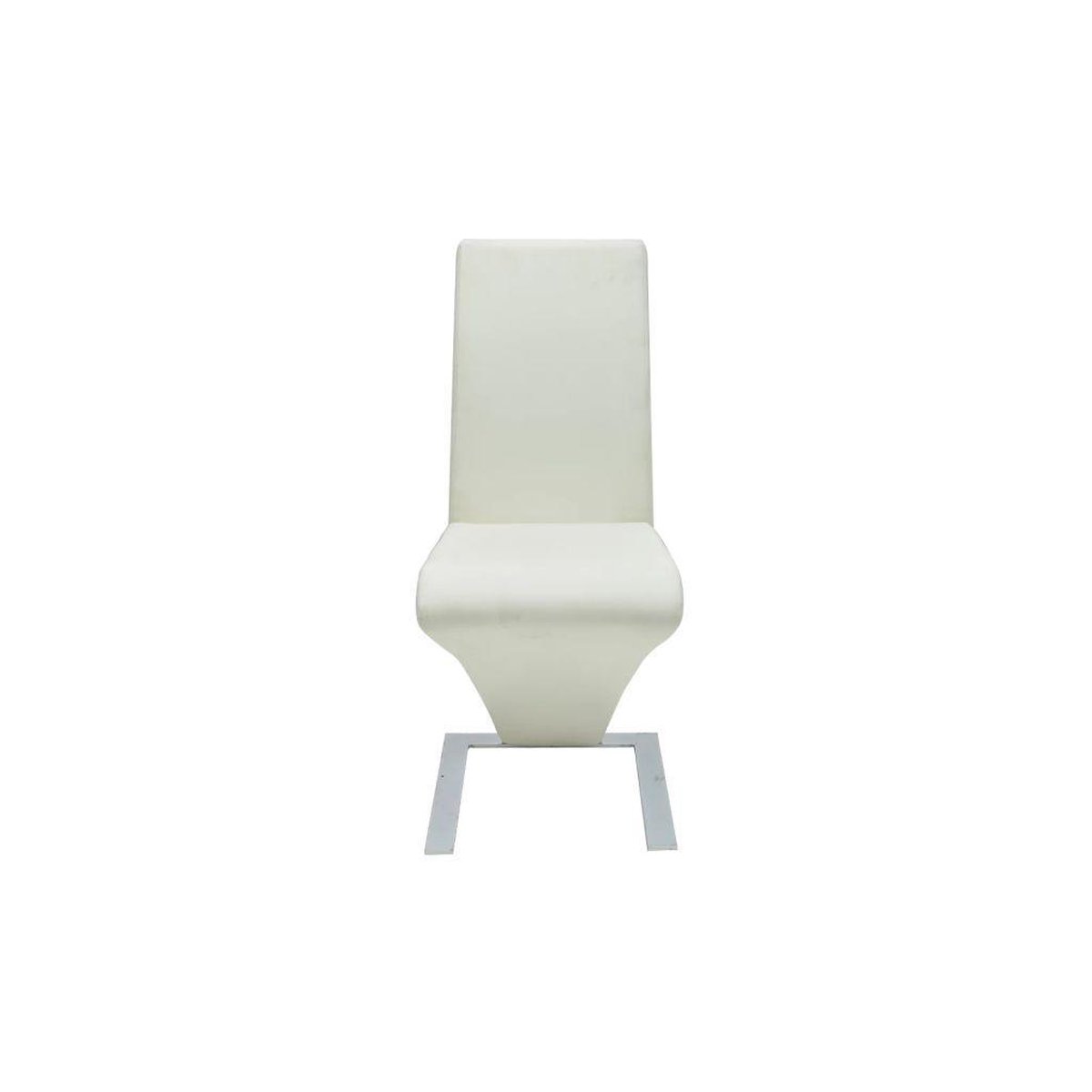 Vidaxl Eetkamerstoelen 4 St Kunstleer - Wit