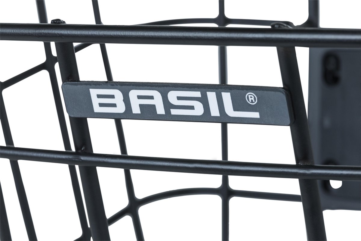 Basil Designmand Bremen Voor Aluminium 24 Liter - Zwart