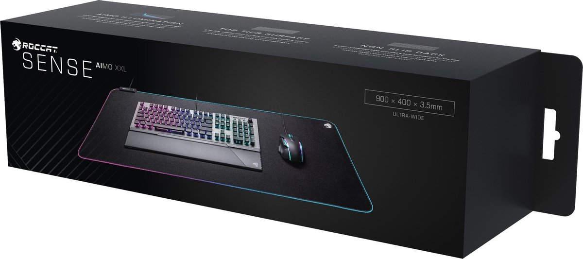 Roccat gaming muismat Sense Aimo (XXL)