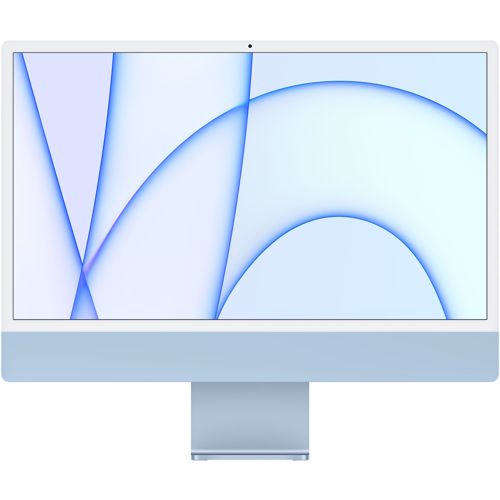 Apple iMac Retina 4.5K 24" (2021) 8GB/256GB 4-port - Blauw