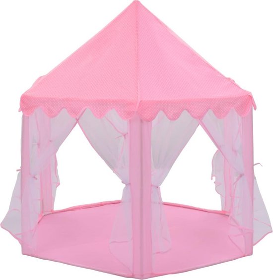 Vidaxl Speeltent Prinses - Roze