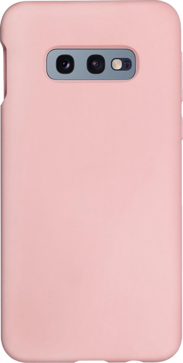 Bmax Liquid Silicone Case Hoesje Voor Samsung Galaxy S10e - Pink/licht - Roze