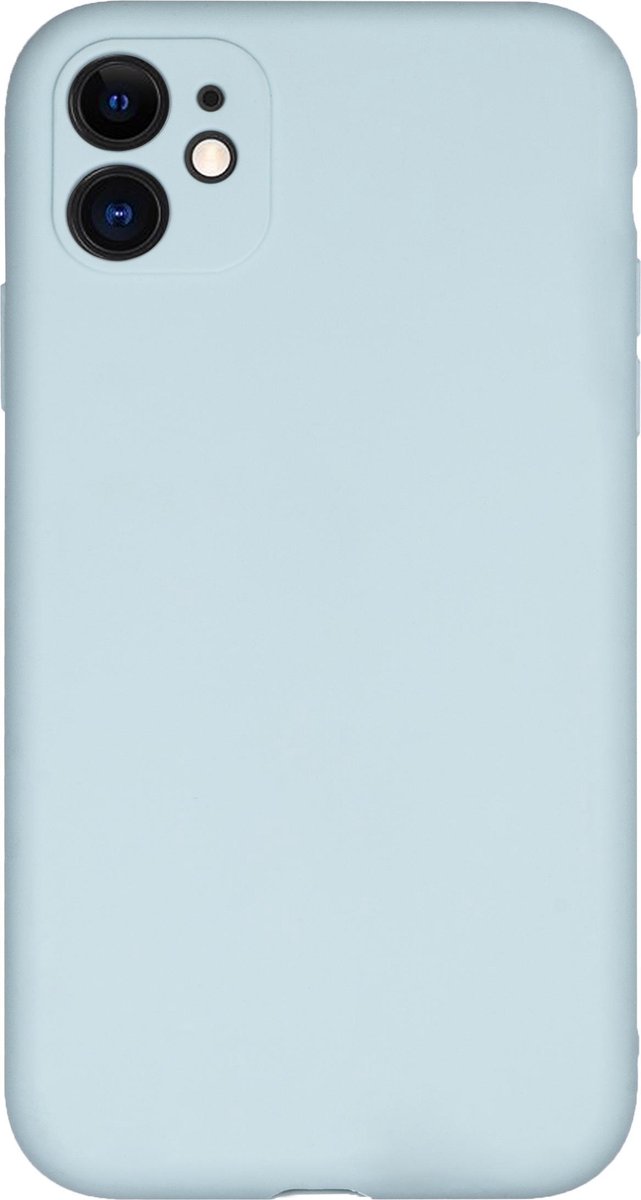 Bmax Liquid Silicone Case Hoesje Voor Iphone 11 - Sea Blue/zee - Blauw