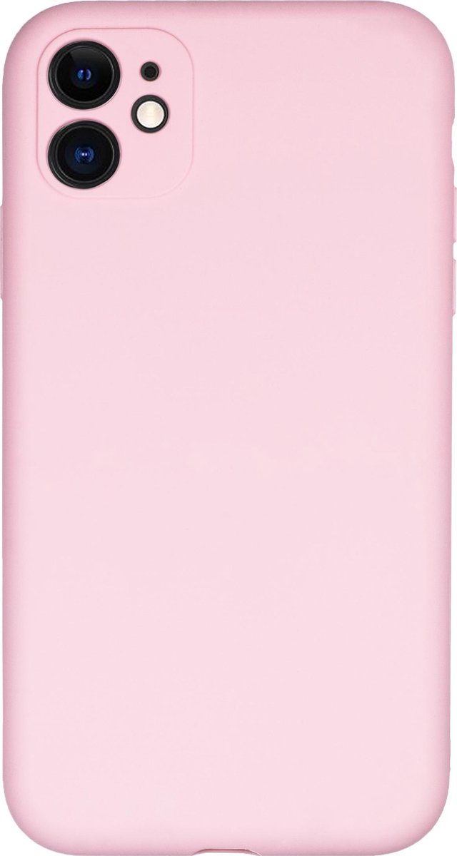 Bmax Liquid Silicone Case Hoesje Voor Iphone 11 - Pink/licht - Roze