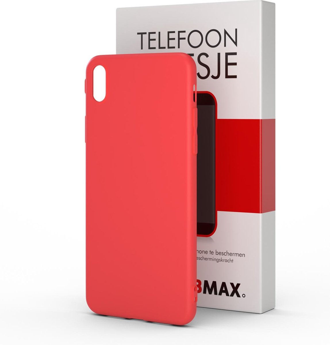 Bmax Essential Iphone Xr Hoesje - Rood