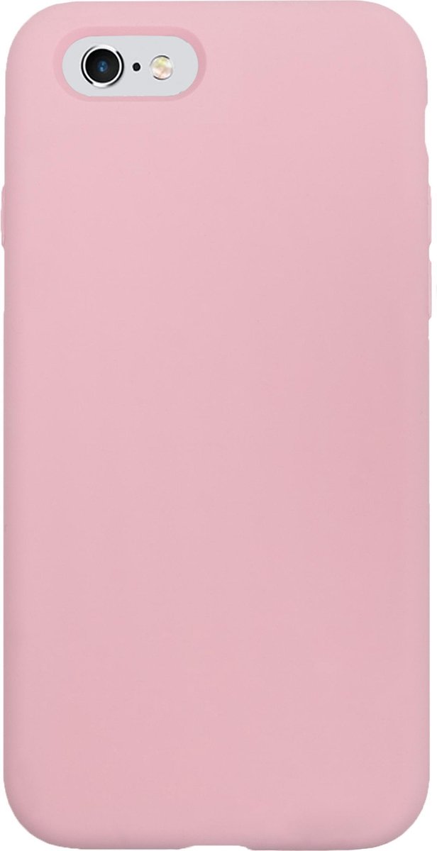 Bmax Liquid Silicone Case Hoesje Voor Iphone Se 2020 - Pink/licht - Roze