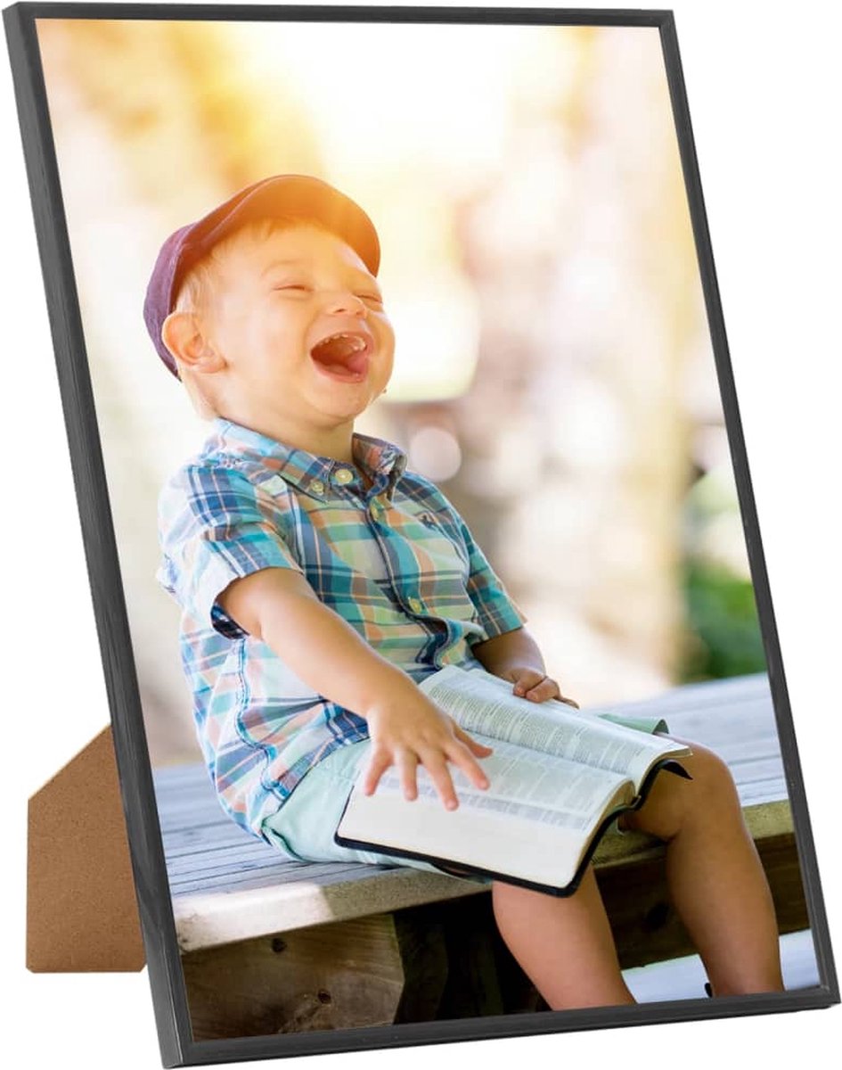 Vidaxl Fotolijsten 5 St Voor Wand Of Tafel 40x50 Cm Mdf - Zwart