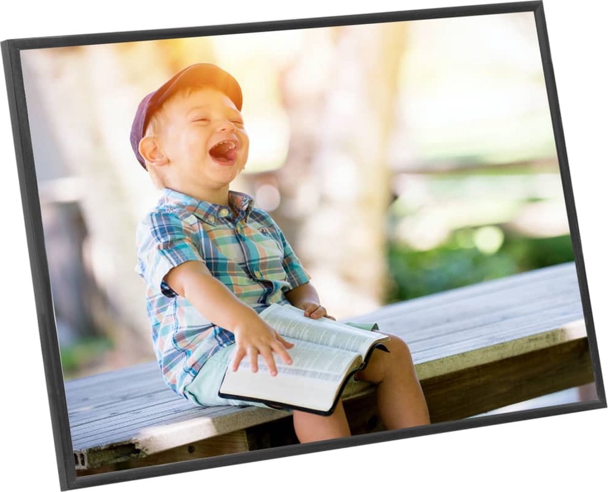 Vidaxl Fotolijsten 5 St Voor Wand Of Tafel 40x50 Cm Mdf - Zwart
