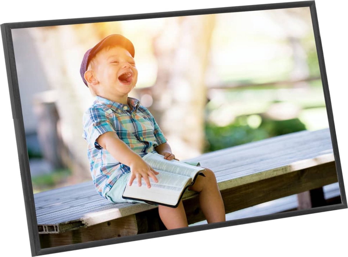 Vidaxl Fotolijsten 3 St Voor Wand Of Tafel 50x70 Cm Mdf - Zwart