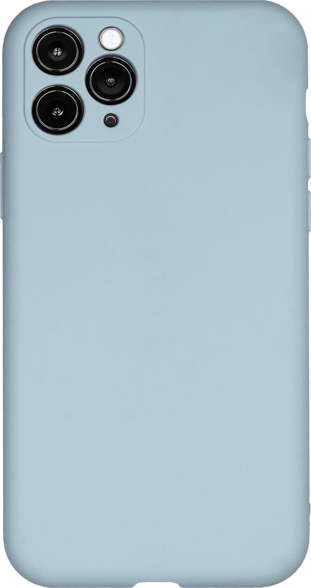 Bmax Liquid Silicone Case Hoesje Voor Iphone 11 Pro Max - Sea Blue/zee - Blauw