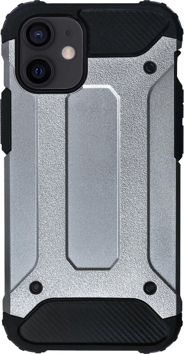 Bmax Classic Armor Phone Case Iphone 12 Mini -/zilver - Silver