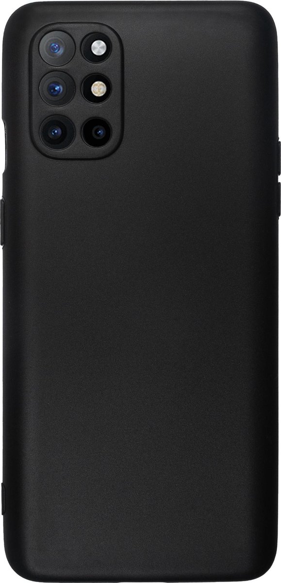 Bmax Essential Matte Case Oneplus 8t Hoesje - Black/ - Zwart