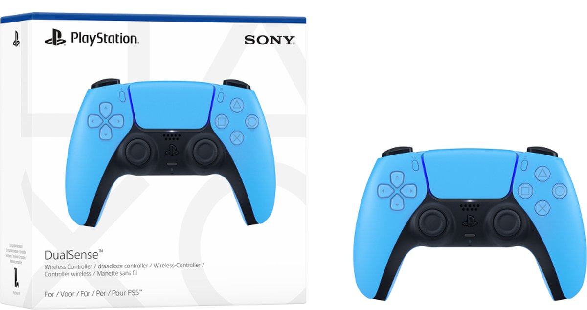 Sony Playstation 5 DualSense Draadloze Controller Starlight