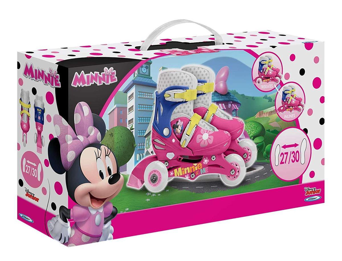Disney Verstelbare Inlineskates Minnie Mouse Mt 27/30 - Roze
