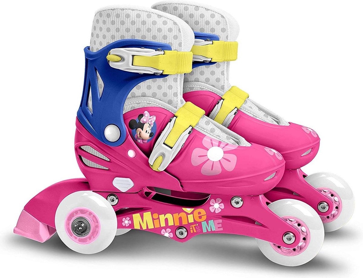 Disney Verstelbare Inlineskates Minnie Mouse Mt 27/30 - Roze